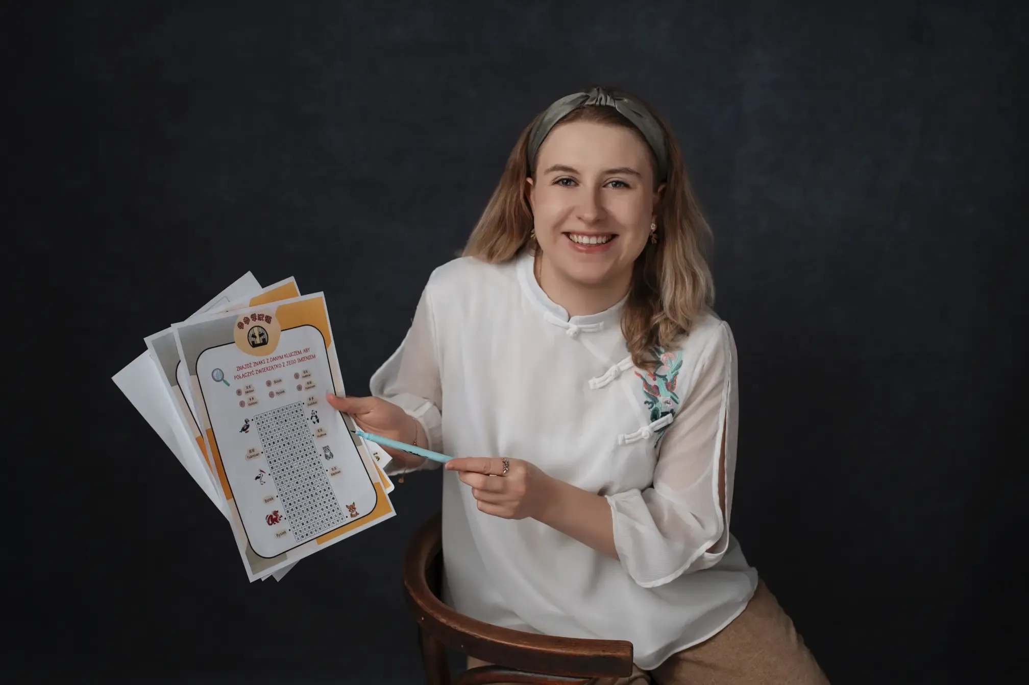 Justyna Pacześniak nauczycielka chińskiego dla dzieci